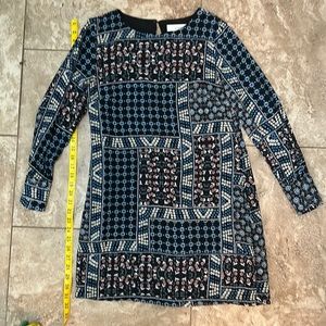 Like new.  No defects.  Slip attached to dress. Size 4 petite